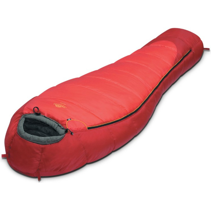 Мешок спальный ALEXIKA NORD красный правый 9227.01061